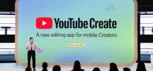 “Youtube lanzará “Create”, su nueva aplicación con inteligencia artificial.